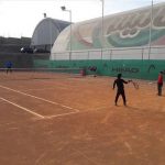 زمین تنیس سران مشهد میدان نمایشگاه دارای زمینهای سرپوشیده تنیس و تنیس خاکی